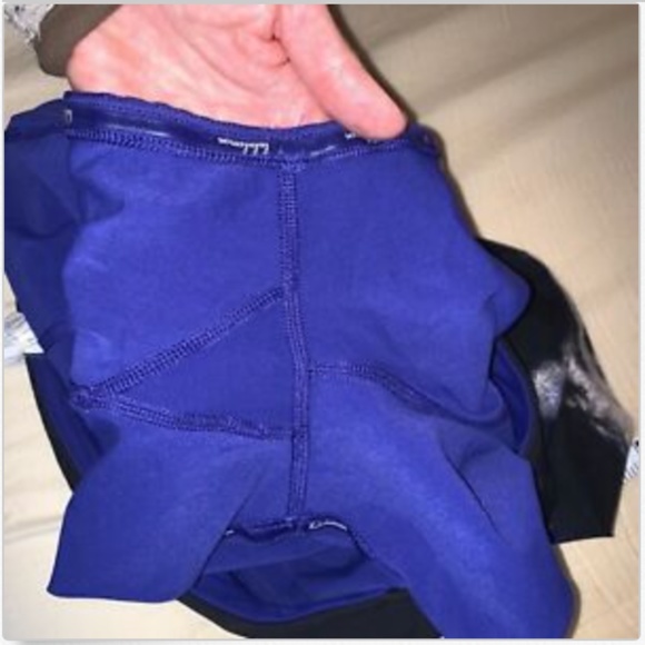 Lululemon Run Pace Setter Blue Black Ombre Skirt - Picture 6 of 6